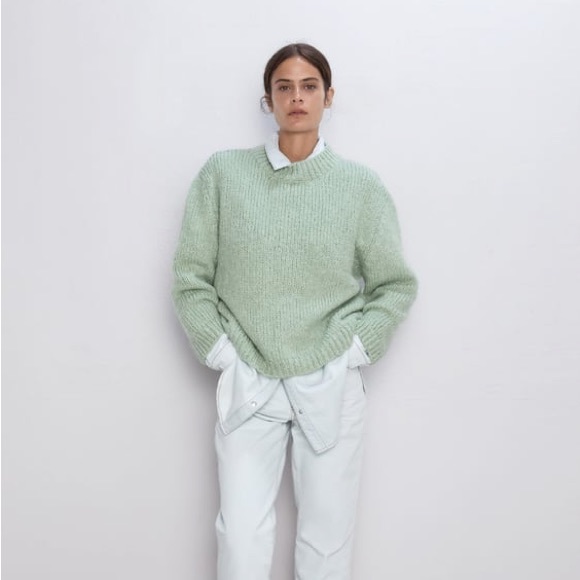 Zara Oversized Chunky Knit Sweater - Picture 2 of 3